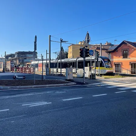 Panoramico Bilocale Con Tutti I Comfort E Parcheggio Gratuito Lägenhet Bergamo