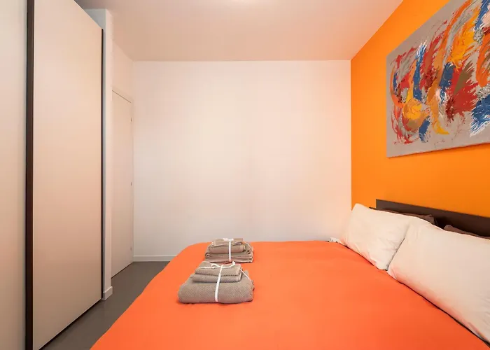 Panoramico Bilocale Con Tutti I Confort E Parcheggio Gratuito 베르가모